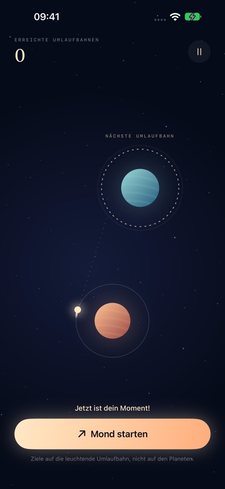 Mond starten